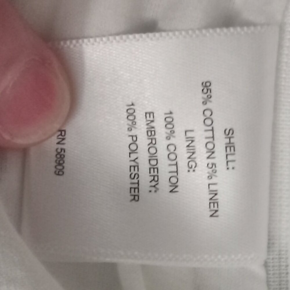 a love a cotten and linen skirt - Picture 4 of 4